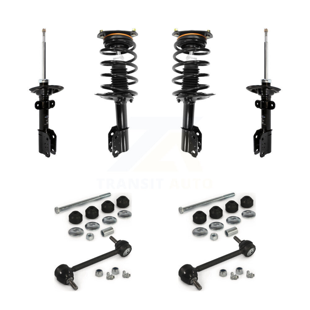 Complete Strut Rear & TQ sway Bar Link Front Kit For Chevrolet Impala