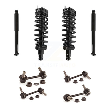 Complete Strut Rear Shock & TOR Bar Link Front Kit (8Pc) For Chevrolet GMC