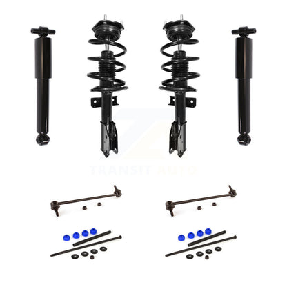 Complete Strut Rear Shock & TOR Bar Link Front Kit For GMC Acadia Buick