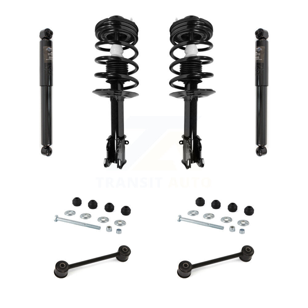 Complete Strut Rear Shock & TOR Bar Link Front Kit For Chrysler PT Cruiser