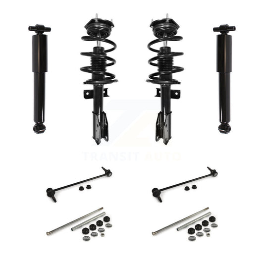 Complete Strut Rear Shock & TQ sway Bar Link Front Kit For GMC Acadia Buick