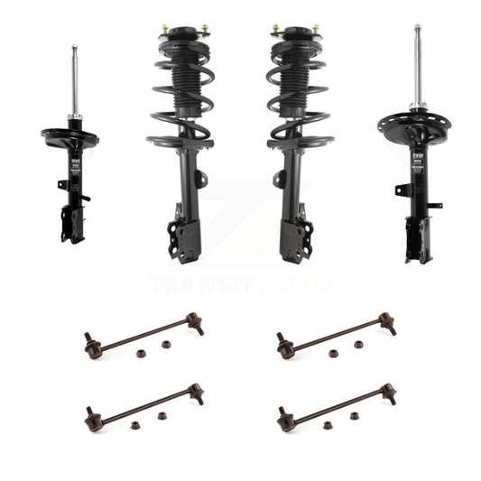 Complete Strut Rear & TOR Bar Link Front Kit (8Pc) For Toyota Venza