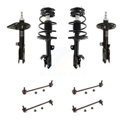 Complete Strut Rear & TOR Bar Link Front Kit (8Pc) For Toyota Camry