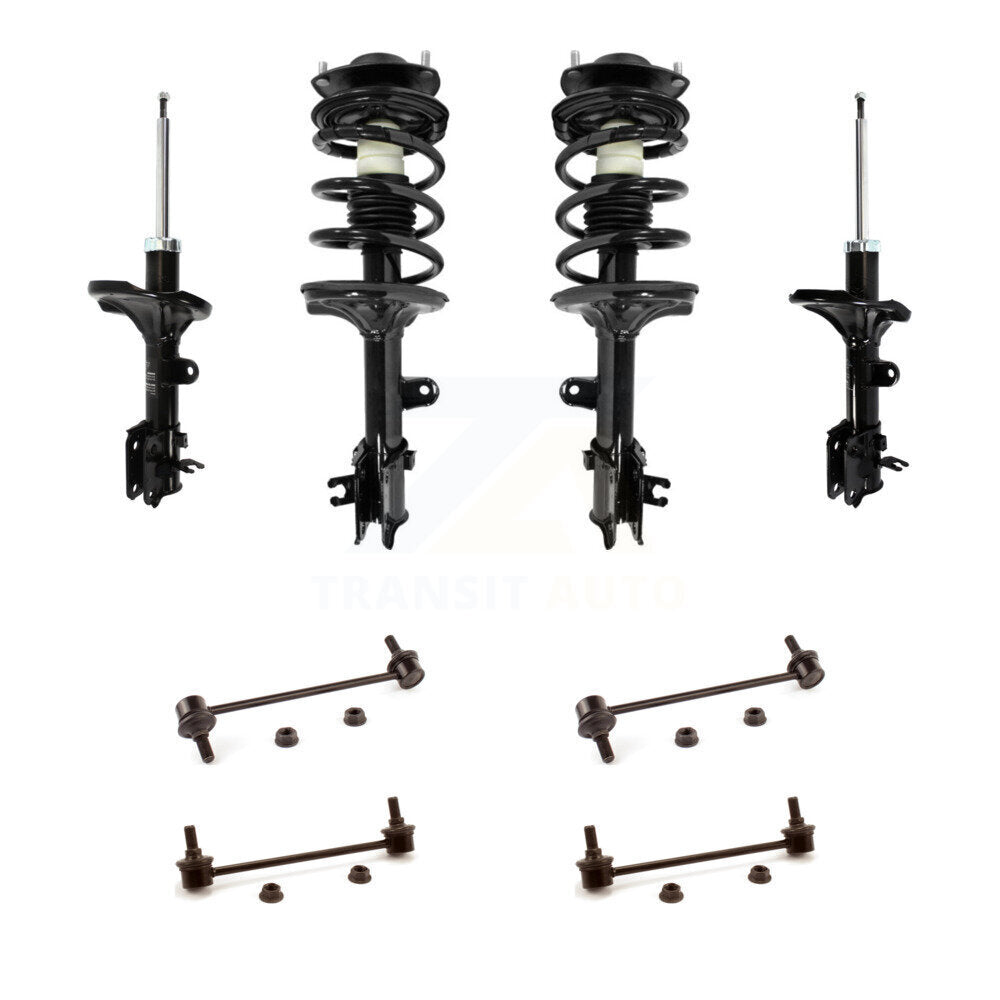 Complete Strut Rear & TOR Bar Link Front Kit (8Pc) For Hyundai Tucson