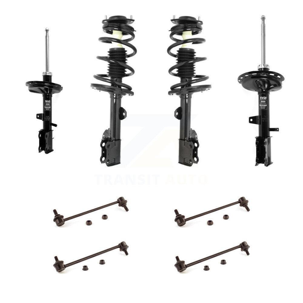 Complete Strut Rear & TOR Bar Link Front Kit For Toyota Highlander