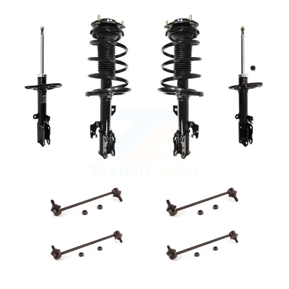 Complete Strut Rear & TOR Bar Link Front Kit (8Pc) For Toyota Avalon