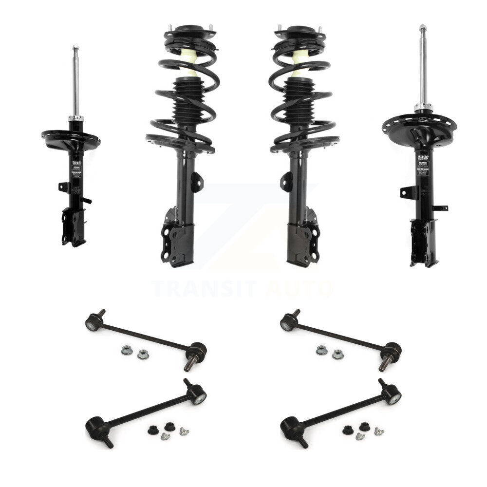 Complete Strut Rear & TQ Bar Link Front Kit For Toyota Highlander AWD