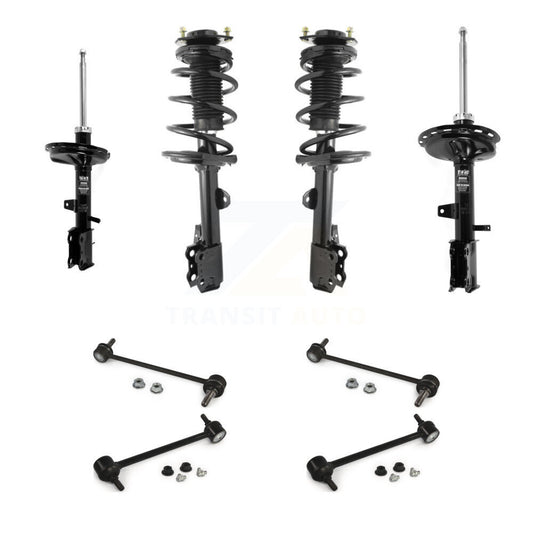 Complete Strut Rear & TQ Bar Link Front Kit (8Pc) For Toyota Venza