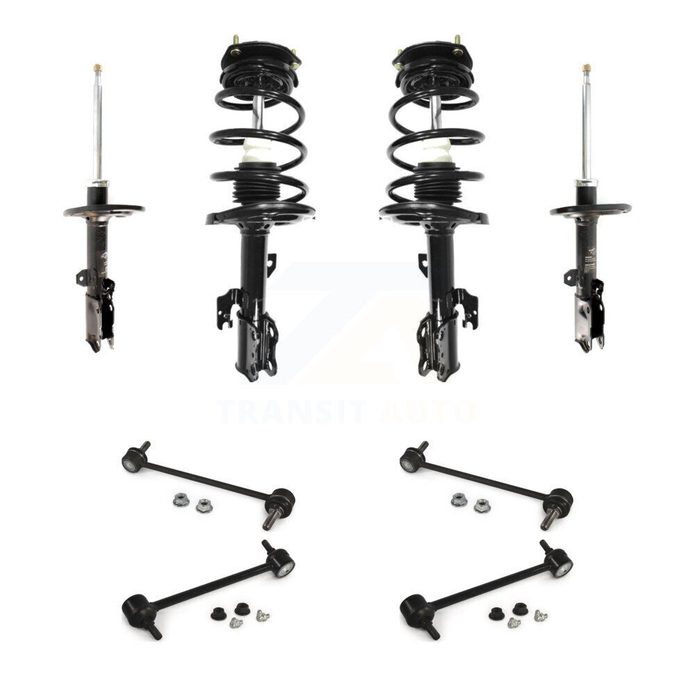 Complete Strut Rear & TQ Bar Link Front Kit (8Pc) For Toyota Camry