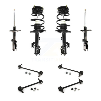 Complete Strut Rear & TQ Bar Link Front Kit (8Pc) For Toyota Camry
