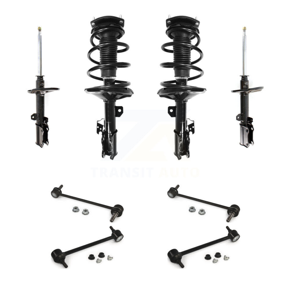 Complete Strut Rear & TQ Bar Link Front Kit (8Pc) For Toyota Camry