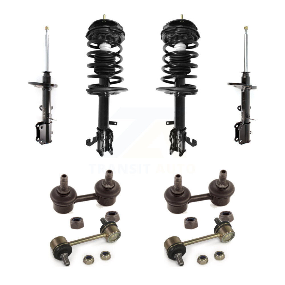 Complete Strut Rear & TQ Bar Link Front Kit (8Pc) For Toyota Corolla