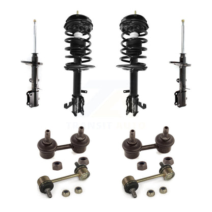 Complete Strut Rear & TQ Bar Link Front Kit (8Pc) For Toyota Corolla