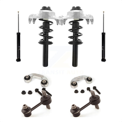 Complete Strut Rear & TOR Bar Link Front Kit (8Pc) For 2009 Audi A4