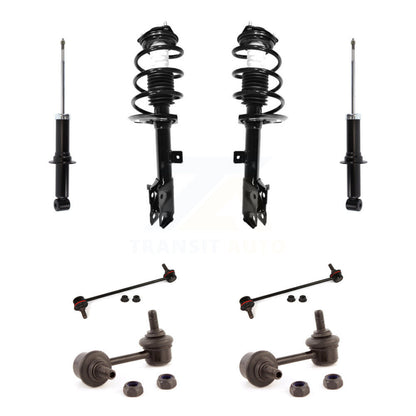 Complete Strut Rear & TOR Bar Link Front Kit (8Pc) For Jeep Dodge