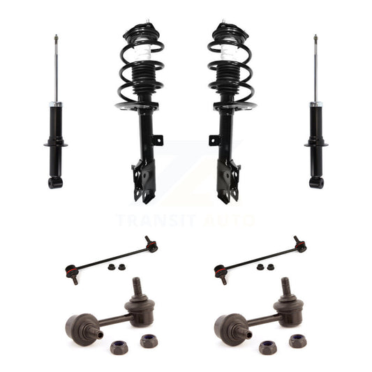 Complete Strut Rear & TOR Bar Link Front Kit (8Pc) For Jeep Dodge
