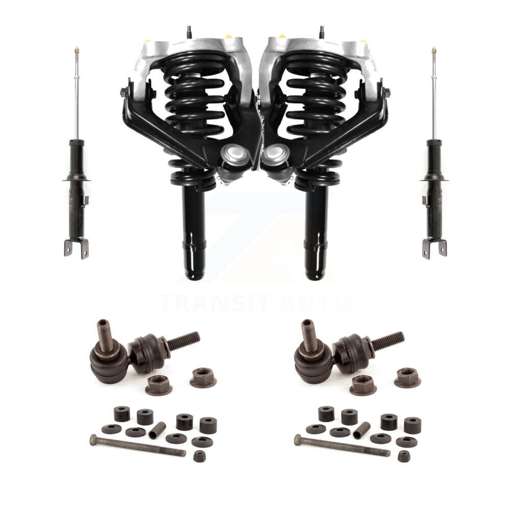 Complete Strut Rear & TOR Bar Link Front Kit (8Pc) For Chrysler Dodge