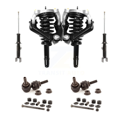 Complete Strut Rear & TOR Bar Link Front Kit (8Pc) For Chrysler Dodge