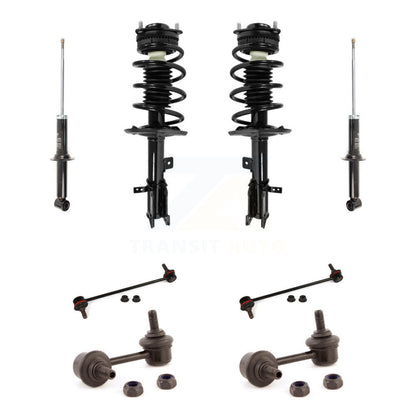 Complete Strut Rear & TOR Bar Link Front Kit (8Pc) For Chrysler 200