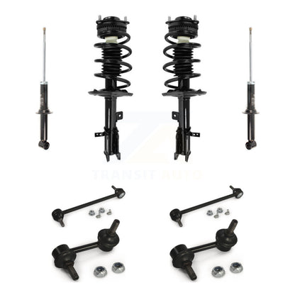 Complete Strut Rear & TQ Bar Link Front Kit (8Pc) For Chrysler 200