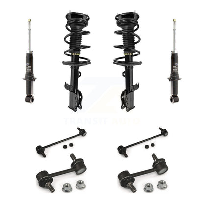 Complete Strut Rear & TQ Bar Link Front Kit (8Pc) For Toyota Corolla