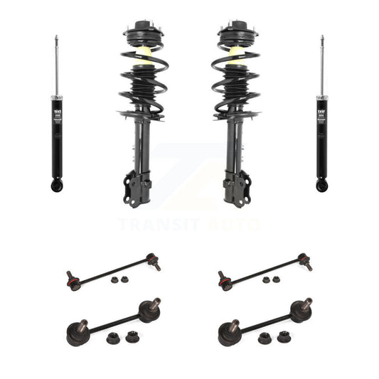 Complete Strut Rear Shock & TOR Bar Link Front Kit (8Pc) For Hyundai Tucson