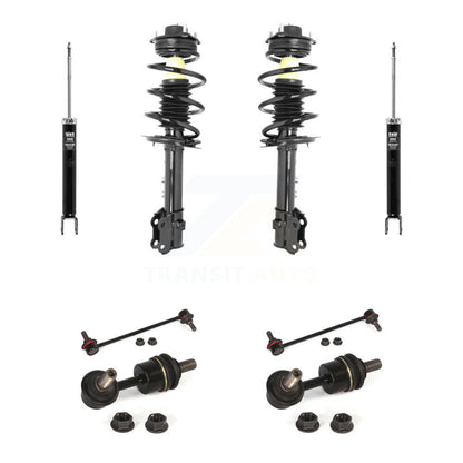 Complete Strut Rear Shock & TOR Bar Link Front Kit (8Pc) For Hyundai Tucson