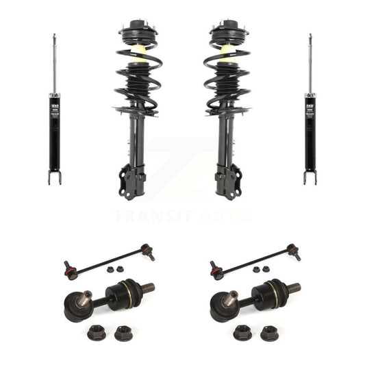Complete Strut Rear Shock & TOR Bar Link Front Kit (8Pc) For Hyundai Tucson