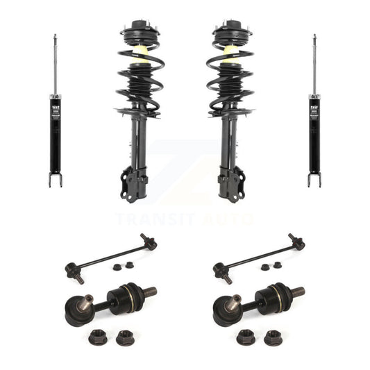 Complete Strut Rear Shock & TOR Bar Link Front Kit (8Pc) For Hyundai Tucson
