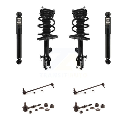 Complete Strut Rear Shock & TOR Bar Link Front Kit (8Pc) For Toyota RAV4