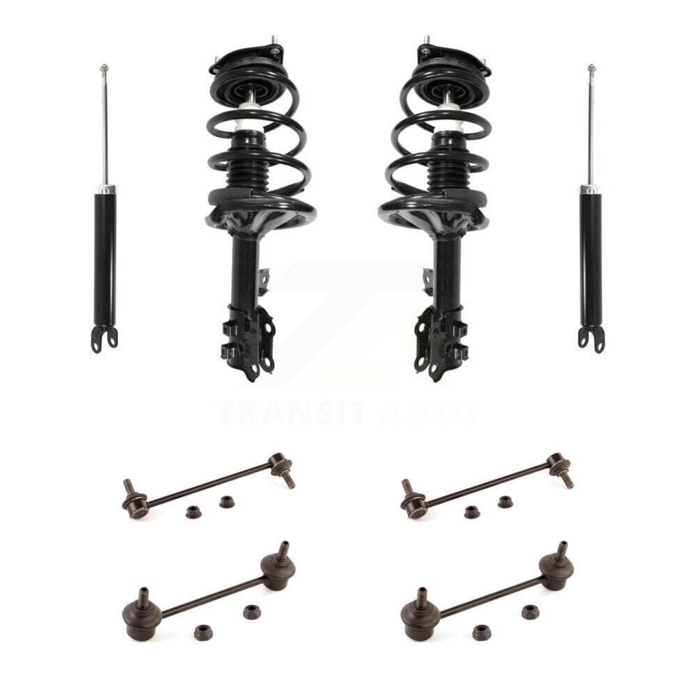Complete Strut Rear Shock & TOR sway Bar Link Front Kit For Hyundai Elantra