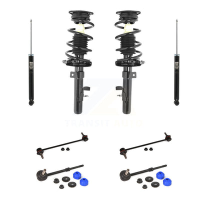 Complete Strut Rear Shock & TOR Bar Link Front Kit (8Pc) For Ford Escape