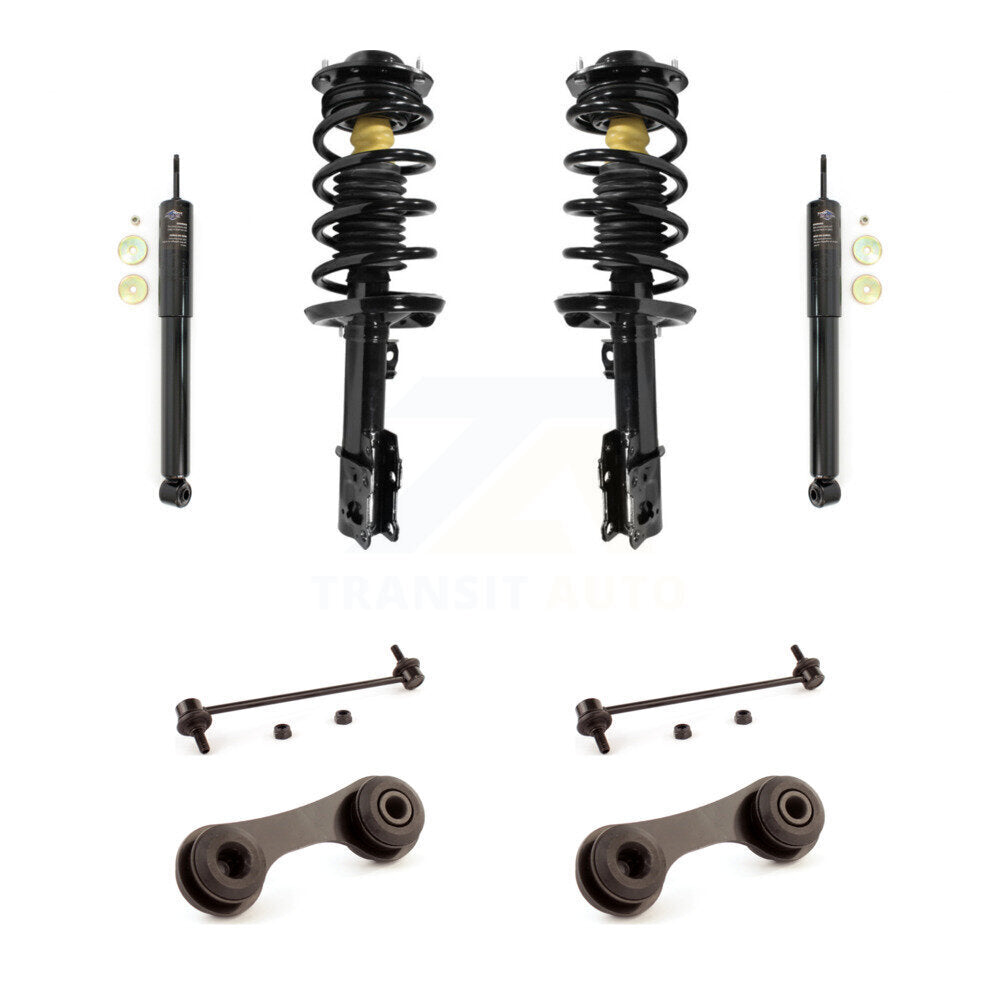 Complete Strut Rear Shock & TOR Bar Link Front Kit (8Pc) For Chevrolet G6