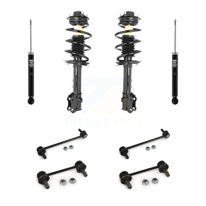 Complete Strut Rear Shock & TQ Bar Link Front Kit (8Pc) For Hyundai Tucson