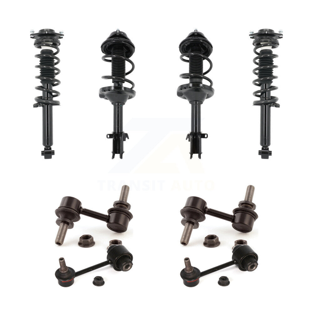 Complete Strut & TOR Bar Link Front Rear Kit (8Pc) For 2013-2014 Subaru Outback