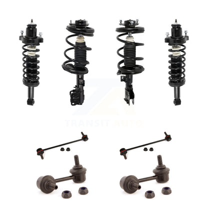 Complete Strut & TOR sway Bar Link Front Rear Kit (8Pc) For Mitsubishi Lancer