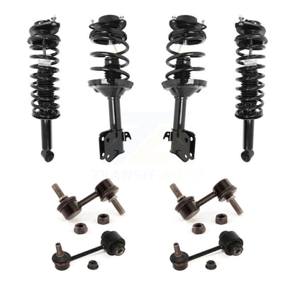 Complete Strut & TOR sway Bar Link Front Rear Kit (8Pc) For Subaru Forester