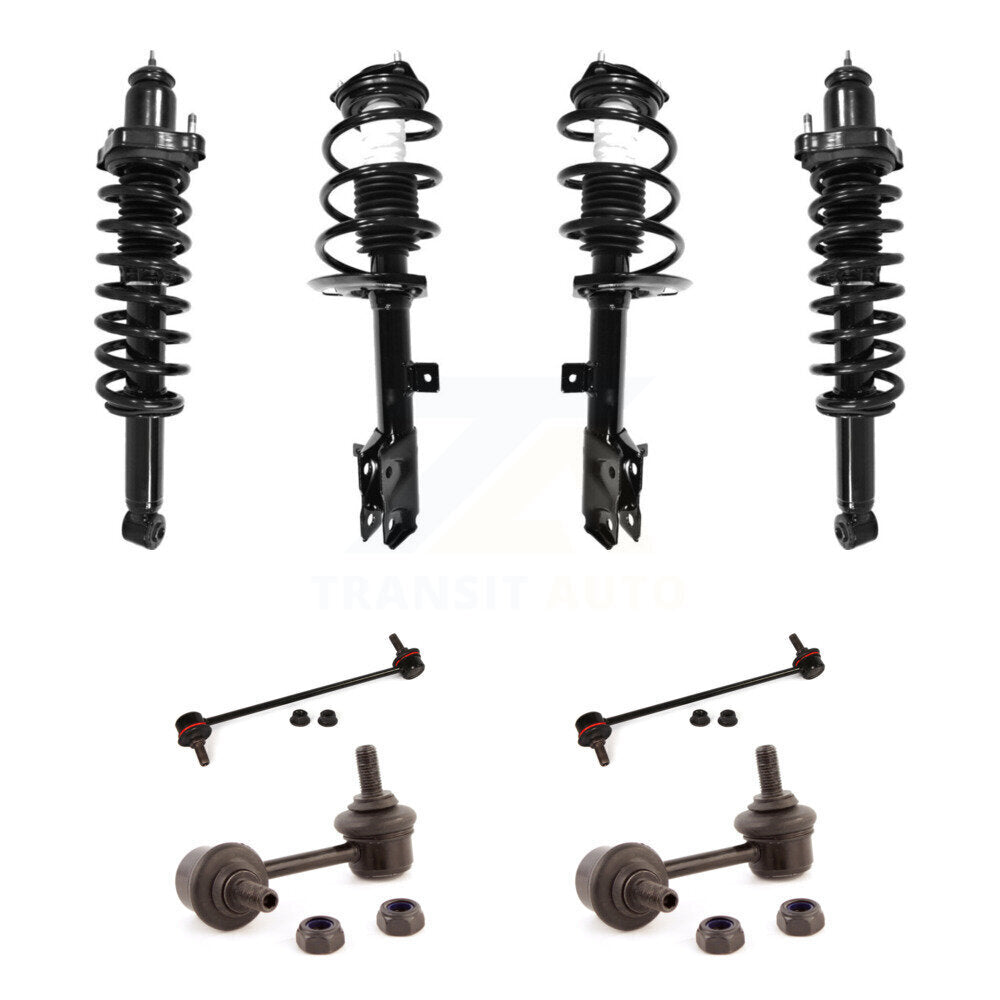 Complete Strut & TOR sway Bar Link Front Rear Kit (8Pc) For Jeep Patriot Compass