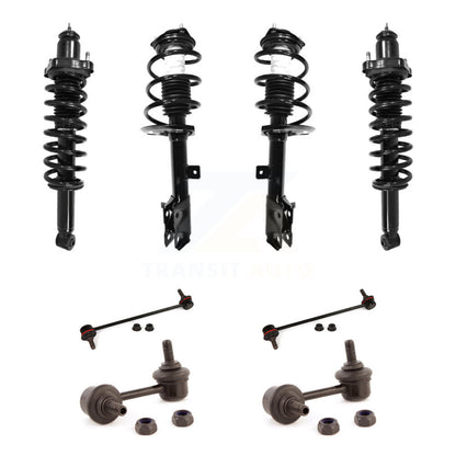 Complete Strut & TOR sway Bar Link Front Rear Kit (8Pc) For Jeep Patriot Compass