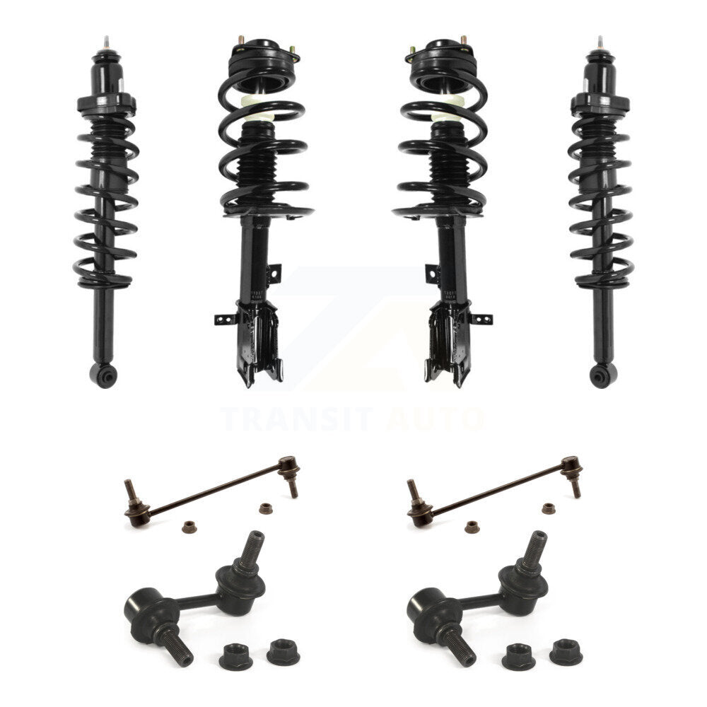 Complete Strut & TOR Bar Link Front Rear Kit (8Pc) For 09-10 Dodge Journey 3.5L