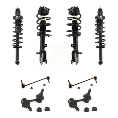 Complete Strut & TOR Bar Link Front Rear Kit (8Pc) For 09-10 Dodge Journey 3.5L