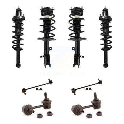 Complete Strut & TOR sway Bar Link Front Rear Kit (8Pc) For Chrysler 200 Dodge