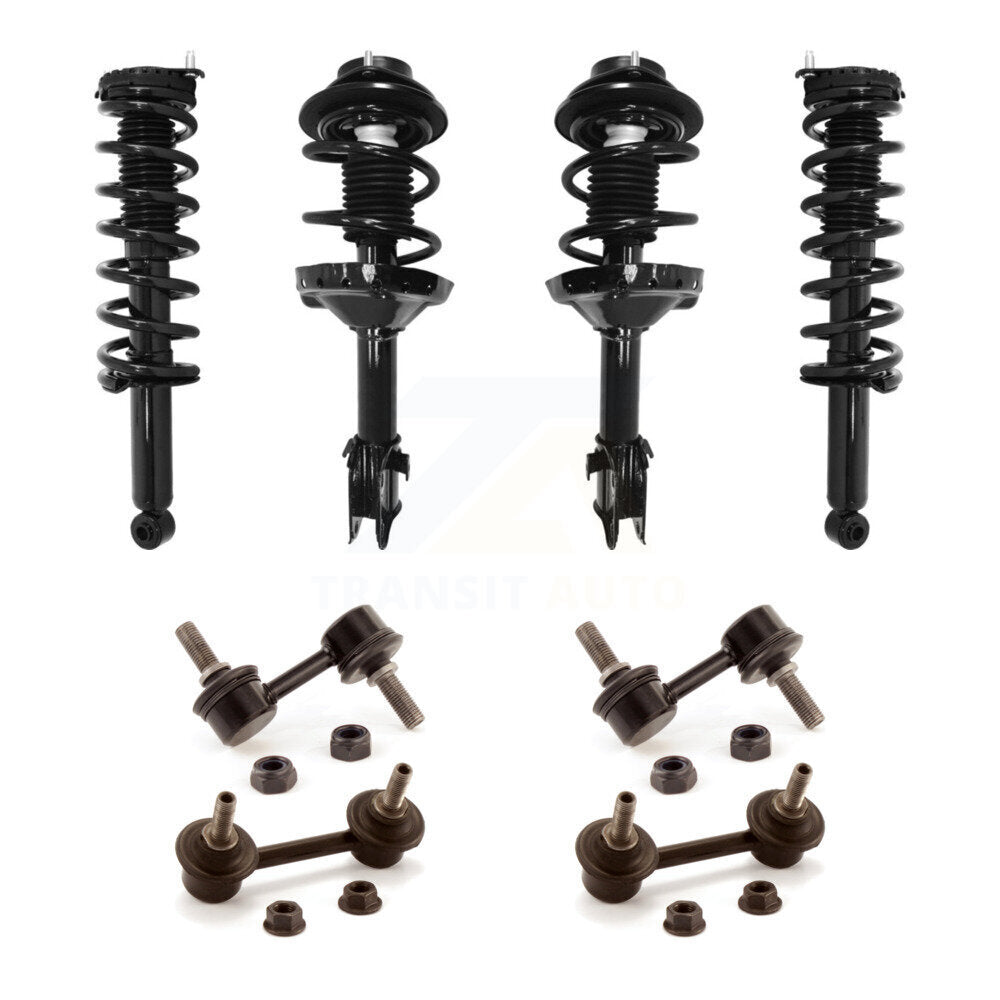 Complete suspension Strut & TOR Bar Link Front Rear Kit (8Pc) For Subaru Outback