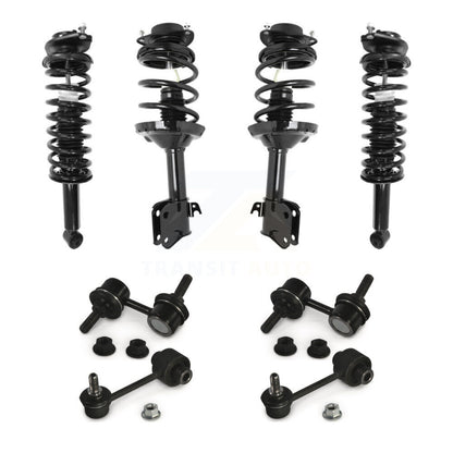 Complete suspension Strut & TQ Bar Link Front Rear Kit (8Pc) For Subaru Forester