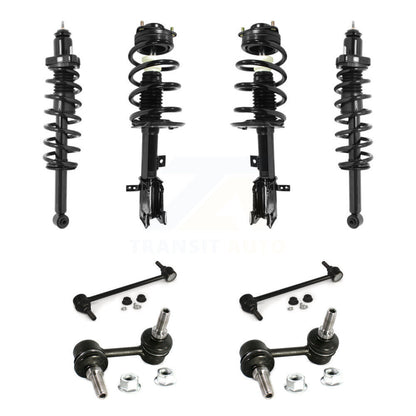 Complete Strut & TQ Bar Link Front Rear Kit (8Pc) For 09-10 Dodge Journey 3.5L