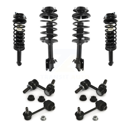 Complete suspension Strut & TQ Bar Link Front Rear Kit (8Pc) For Subaru Outback