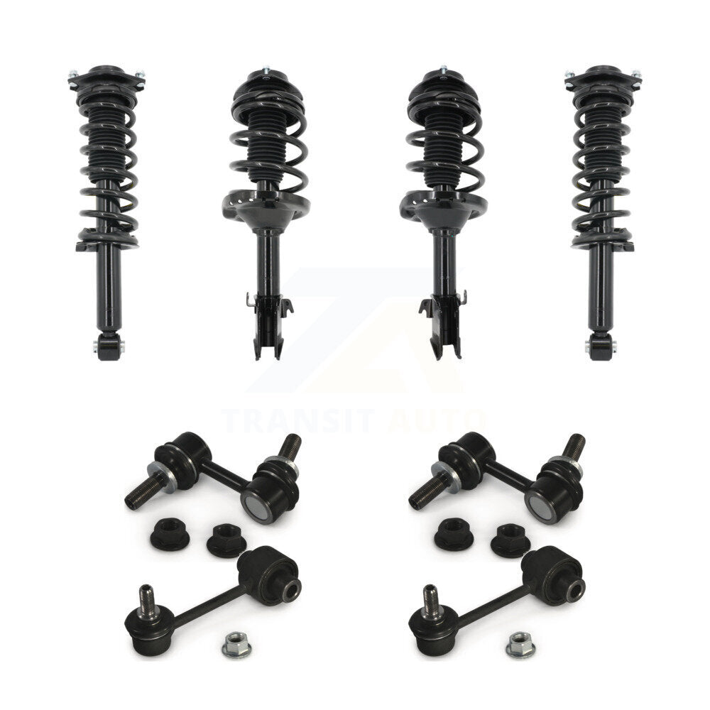 Complete Strut & TQ Bar Link Front Rear Kit (8Pc) For 2014-2016 Subaru Forester