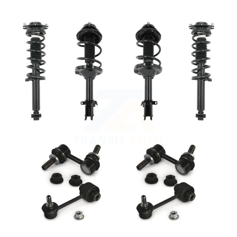 Complete Strut & TQ Bar Link Front Rear Kit (8Pc) For 2013-2014 Subaru Outback