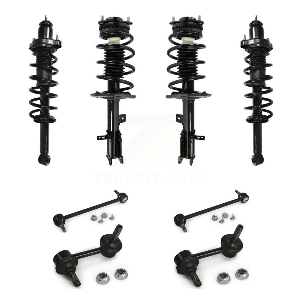 Complete Strut & TQ Bar Link Front Rear Kit (8Pc) For Chrysler 200 Dodge Avenger