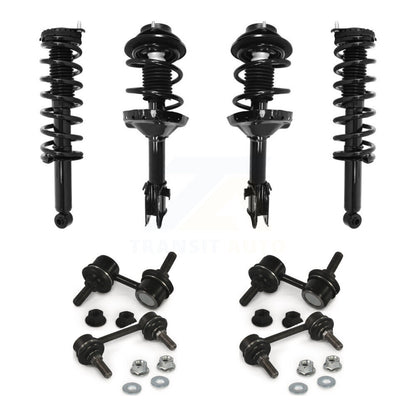 Complete suspension Strut & TQ Bar Link Front Rear Kit (8Pc) For Subaru Outback